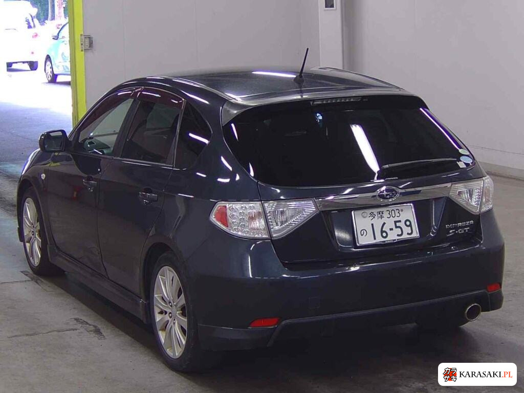 Subaru Impreza 2008 z aukcji japońskiej