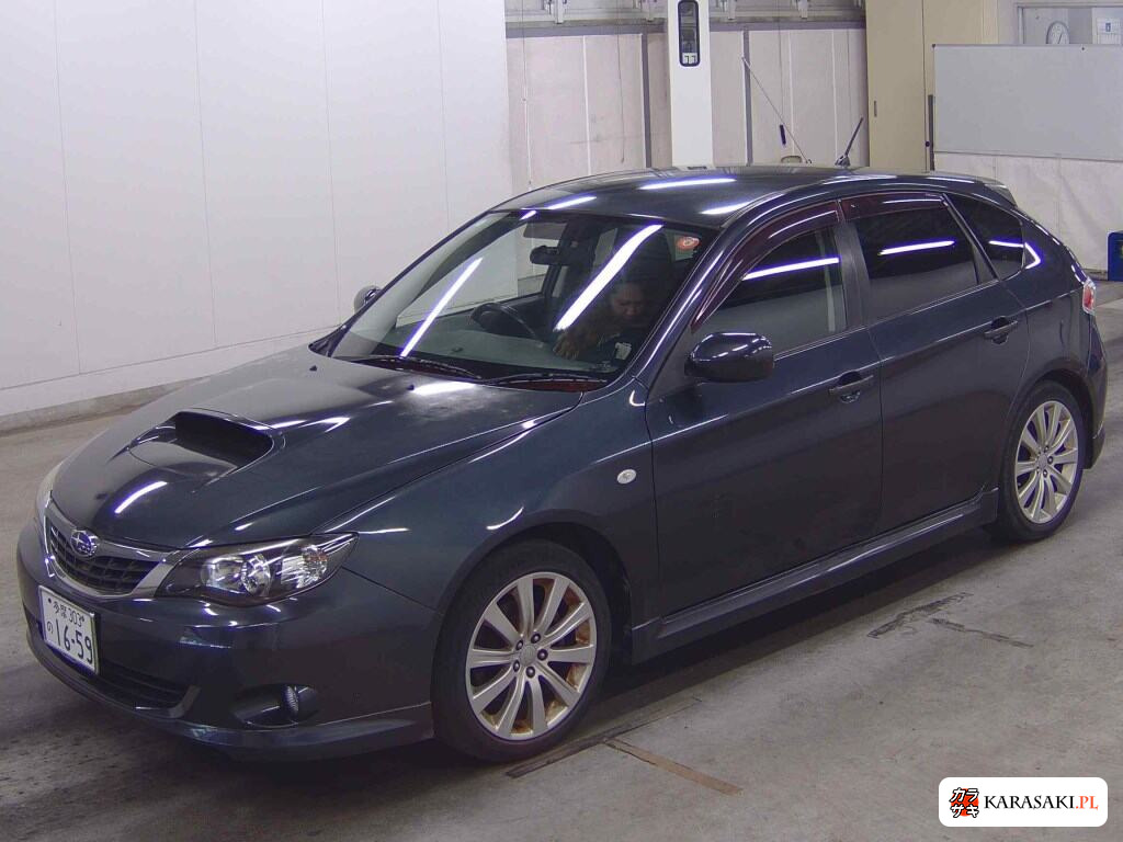 Subaru Impreza 2008 z aukcji japońskiej
