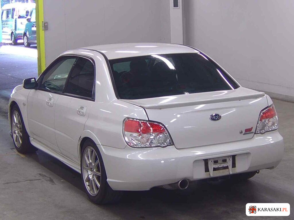 Subaru Impreza 2006 z aukcji japońskiej