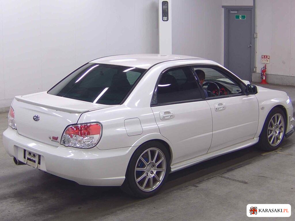 Subaru Impreza 2006 z aukcji japońskiej