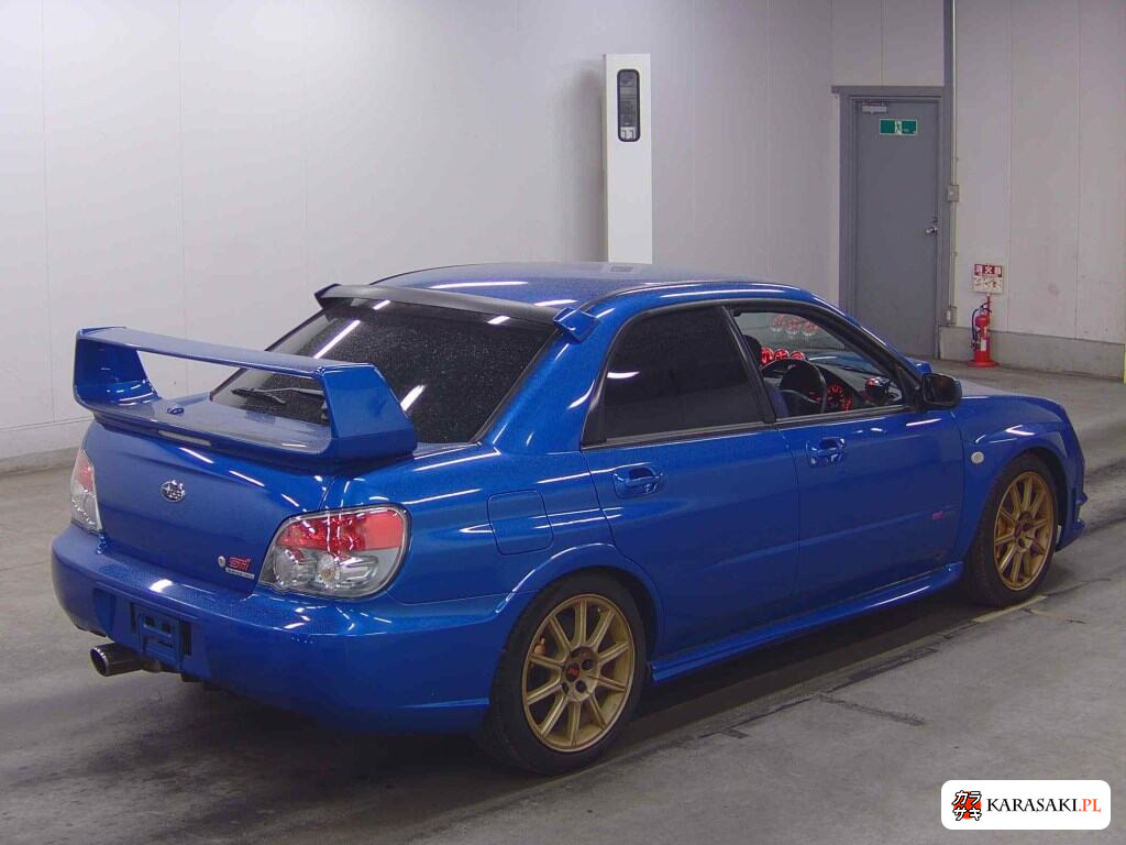 Subaru Impreza 2005 z aukcji japońskiej