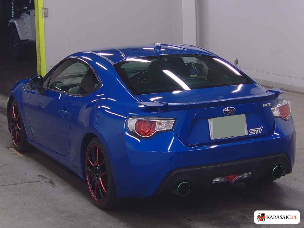 Subaru BRZ 2013 z aukcji japońskiej
