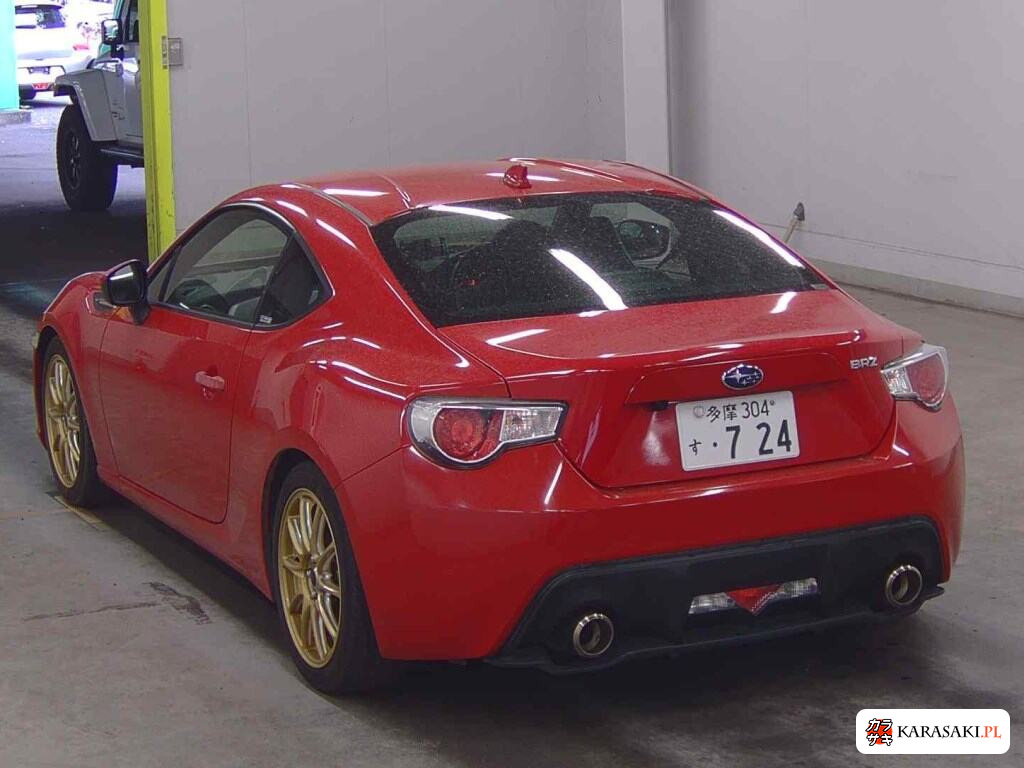Subaru BRZ 2014 z aukcji japońskiej