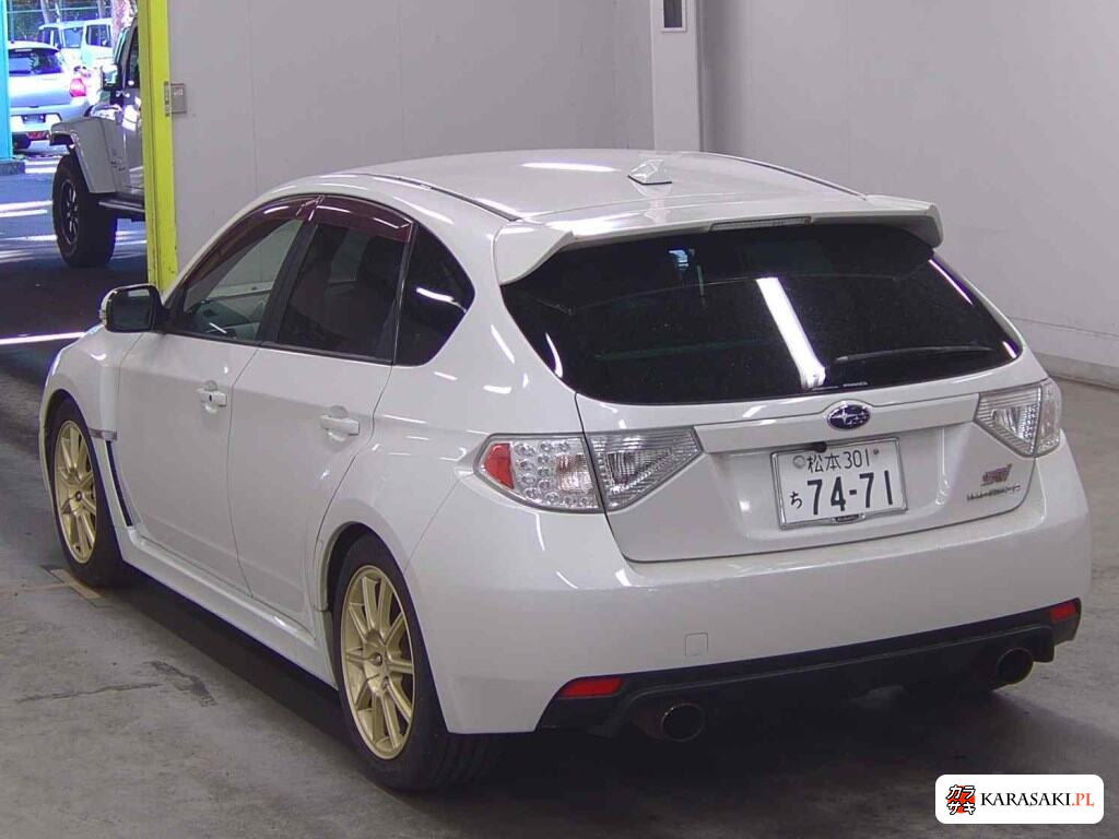 Subaru Impreza 2010 z aukcji japońskiej