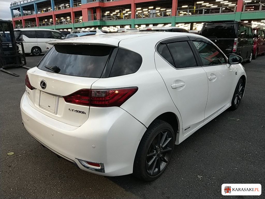 Lexus CT 2011 z aukcji japońskiej