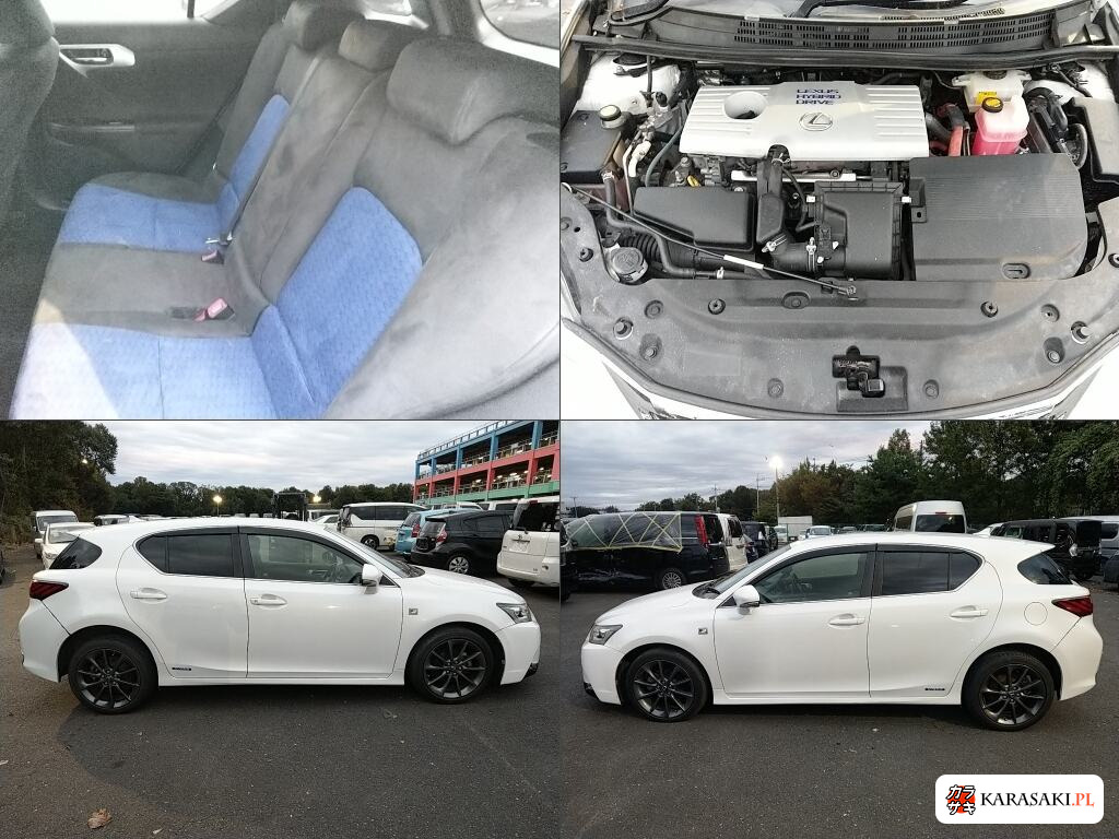 Lexus CT 2011 z aukcji japońskiej