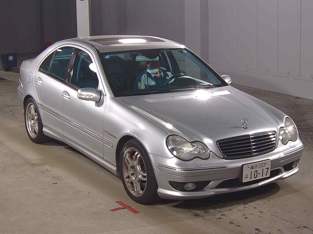 Mercedes Benz C-Class 2002 z aukcji japońskiej