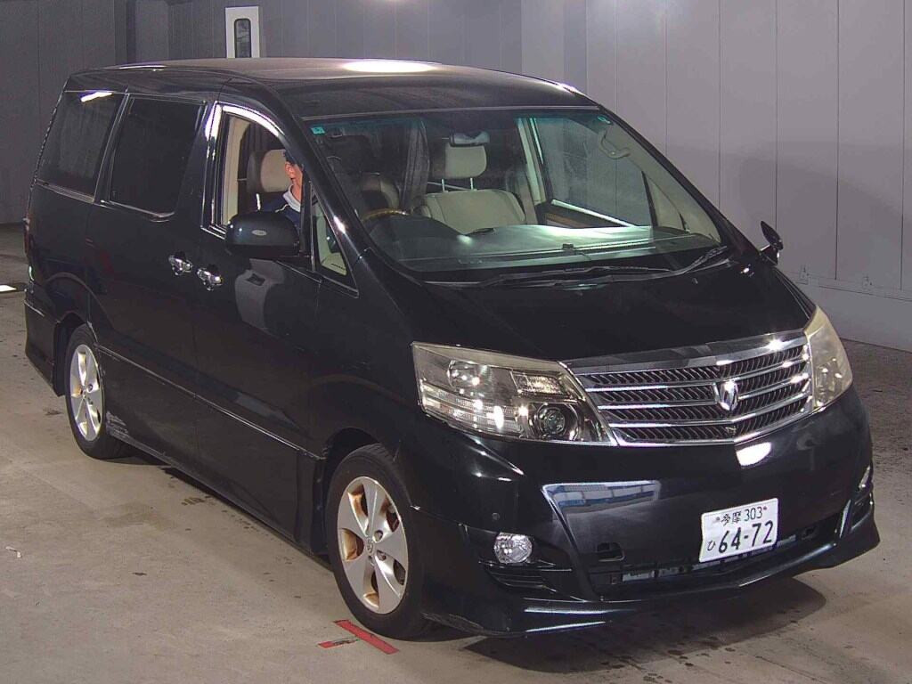 Toyota Alphard G 2008 z aukcji japońskiej
