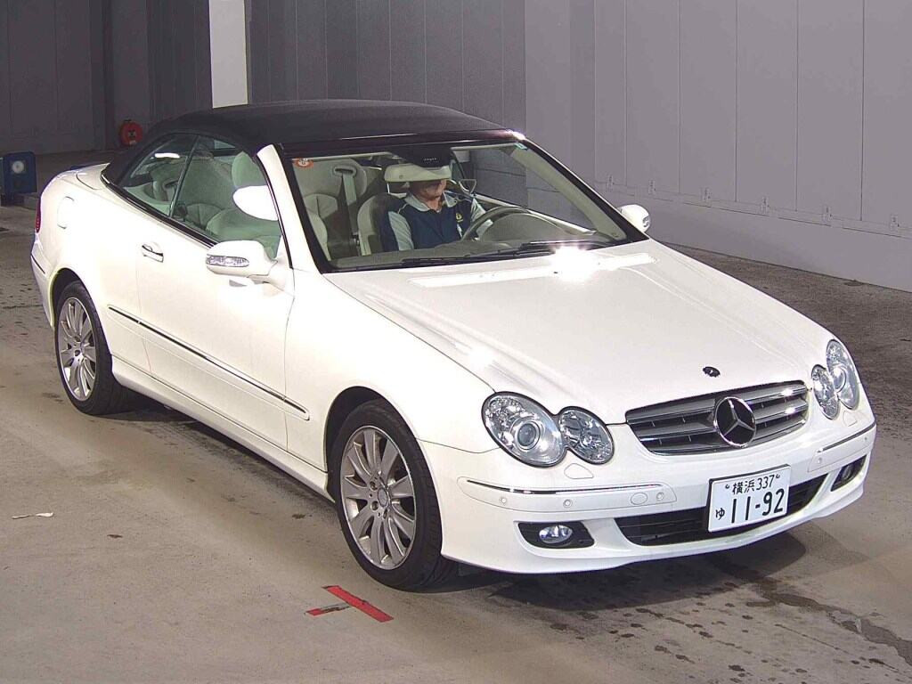Mercedes Benz CLK 2008 z aukcji japońskiej