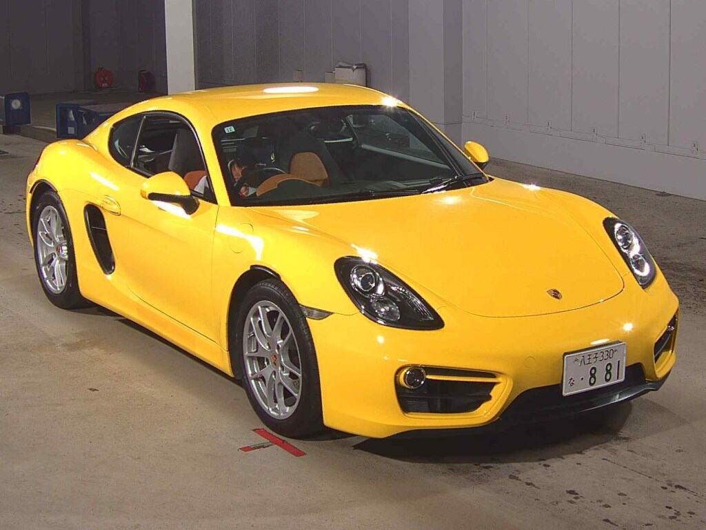 Porsche Cayman 2013 z aukcji japońskiej