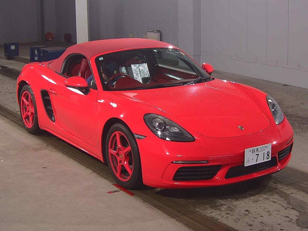 Porsche 718 Boxster 2017 з японського аукціону