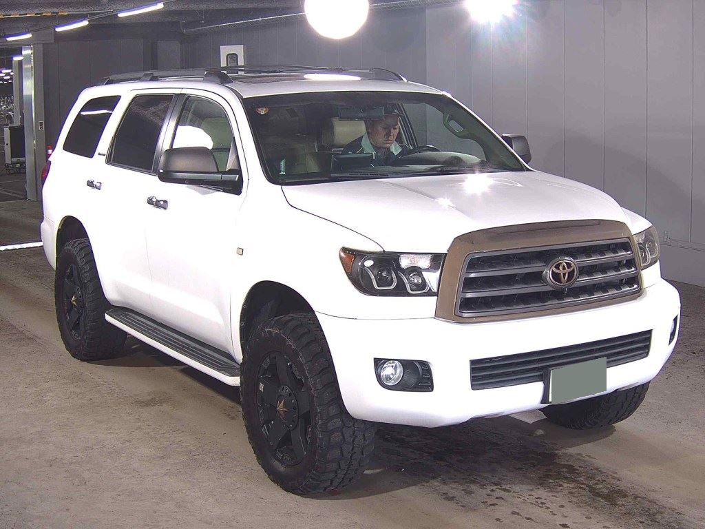 America Toyota Sequoia 2010 z aukcji japońskiej