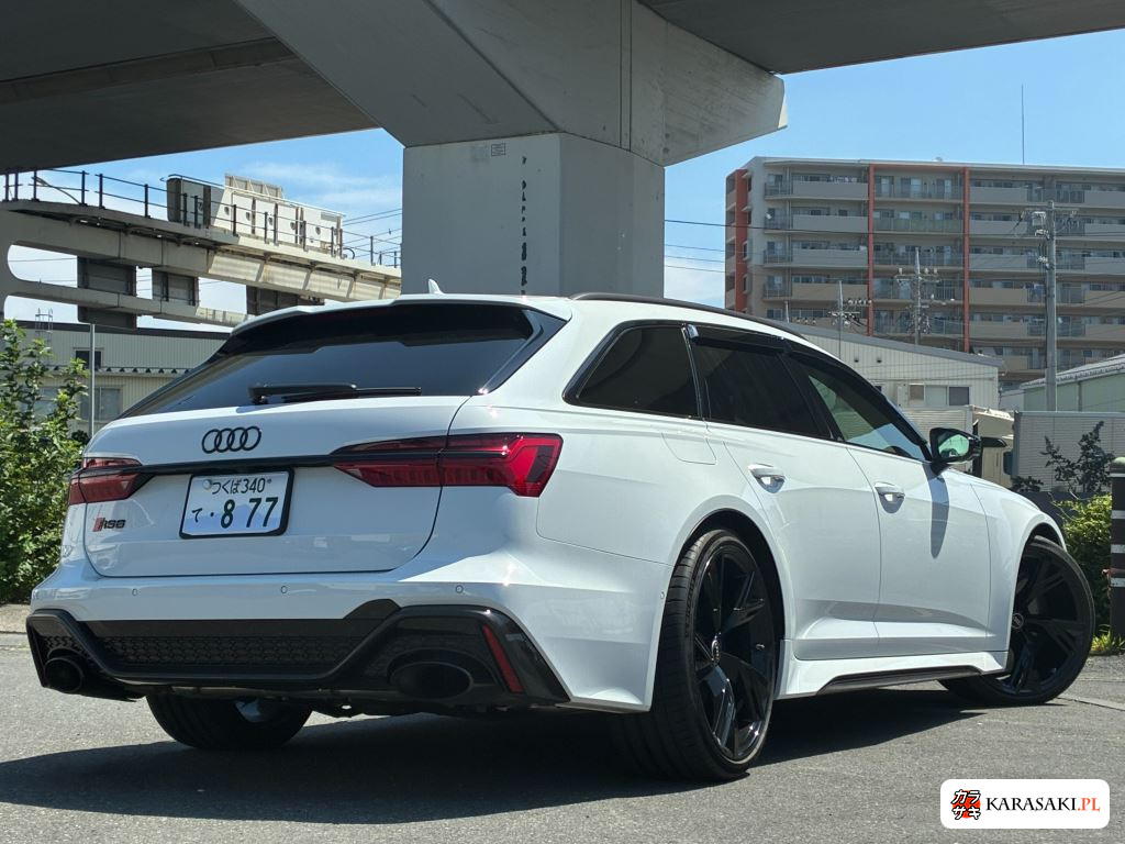 Audi RS6 Avant 2021 z aukcji japońskiej