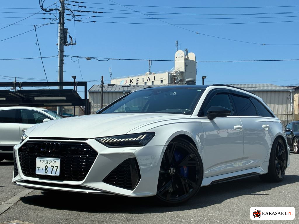Audi RS6 Avant 2021 z aukcji japońskiej