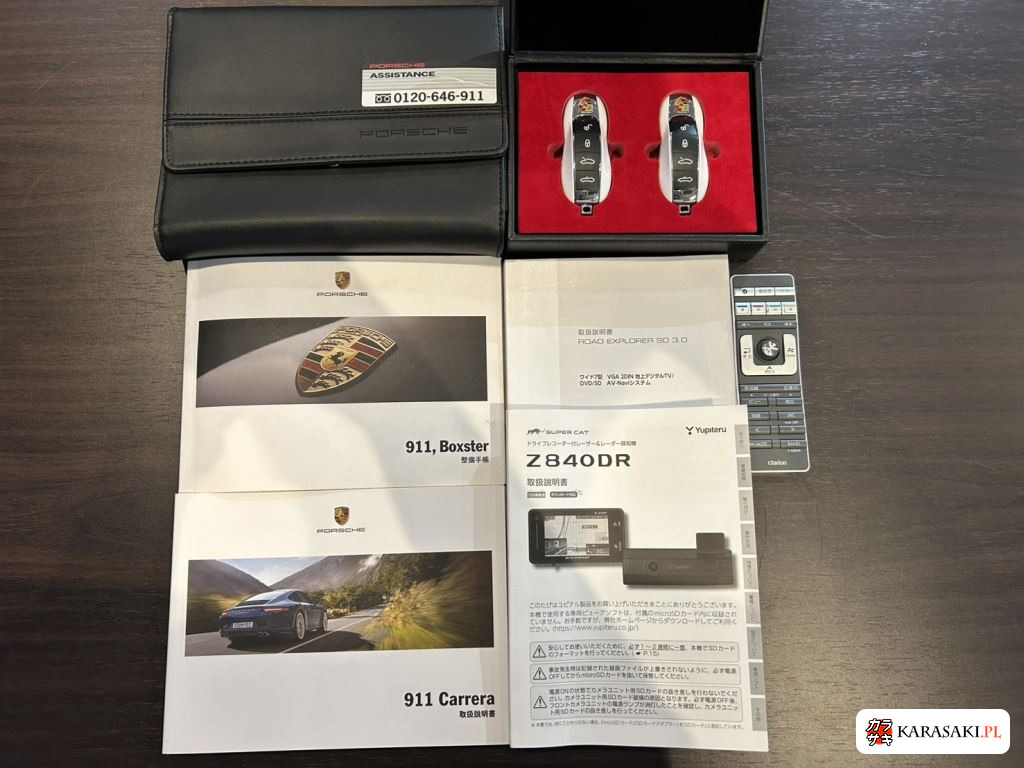 Porsche 911 2013 z aukcji japońskiej