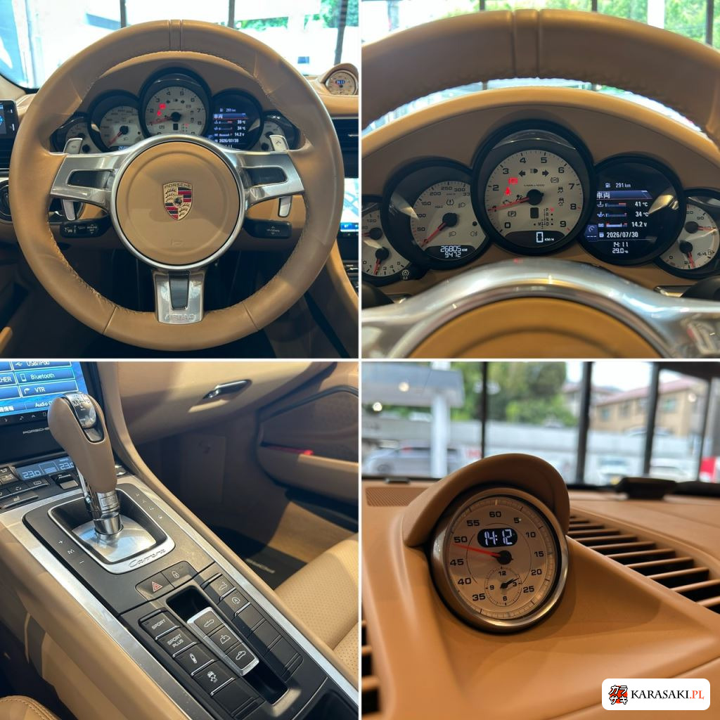 Porsche 911 2013 z aukcji japońskiej