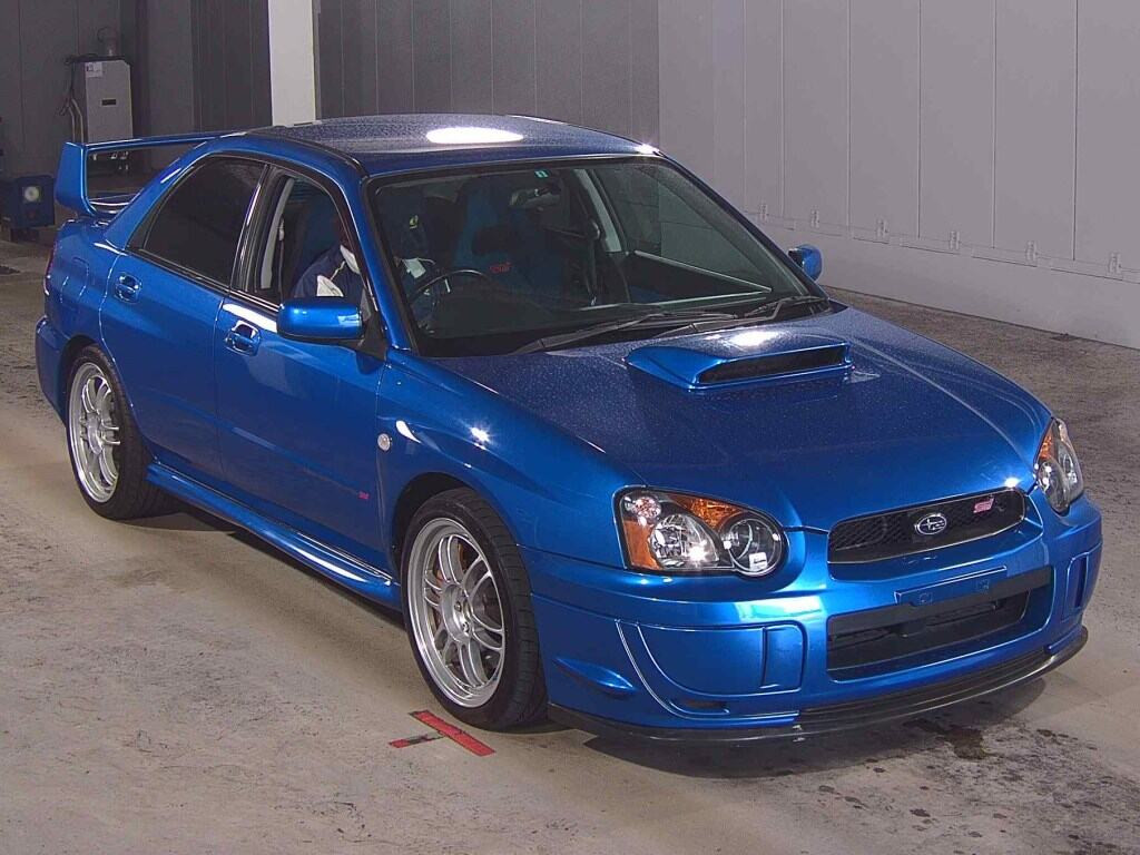 Subaru Impreza WRX 2003 z aukcji japońskiej