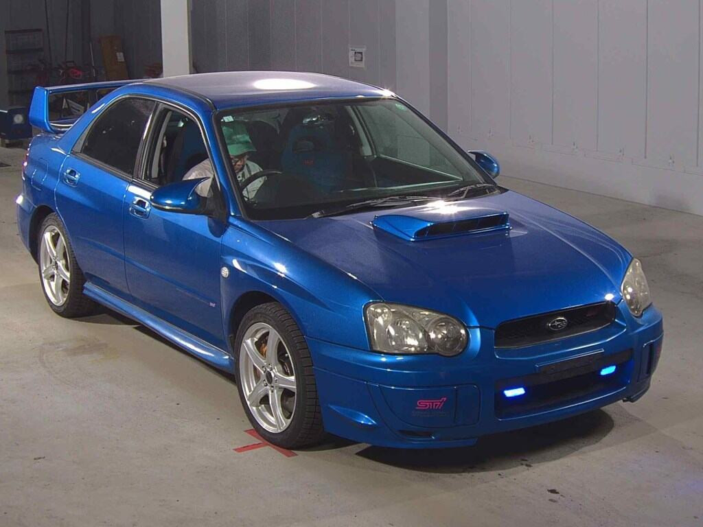 Subaru Impreza WRX 2003 z aukcji japońskiej