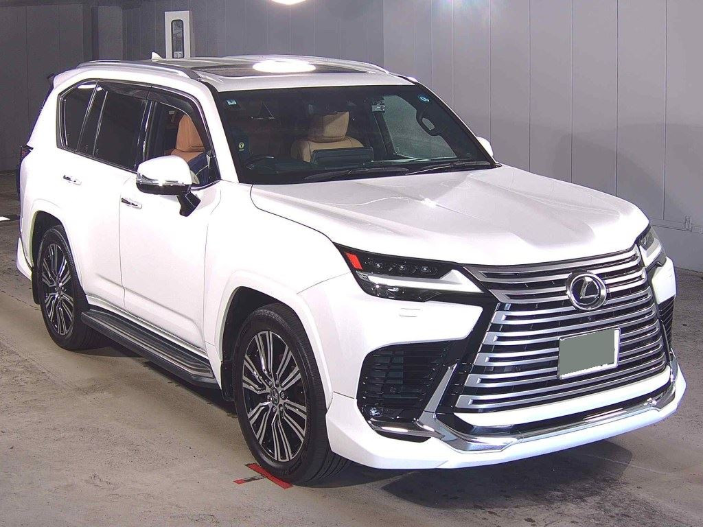 Lexus LX 2022 z aukcji japońskiej