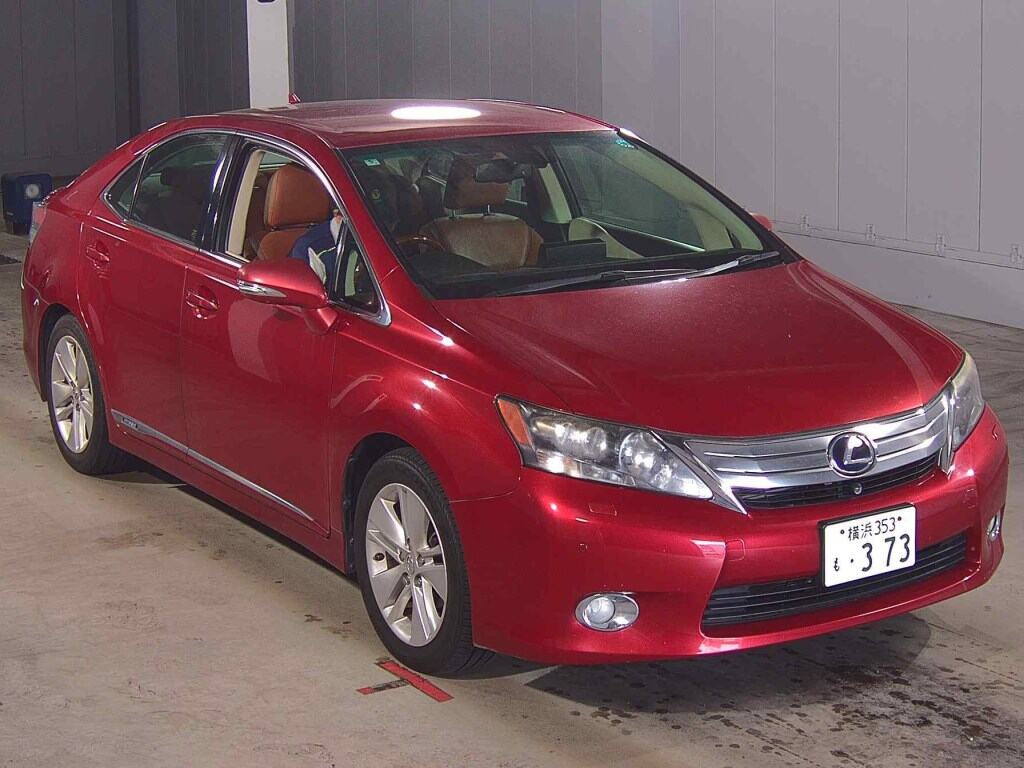 Lexus HS 2009 z aukcji japońskiej