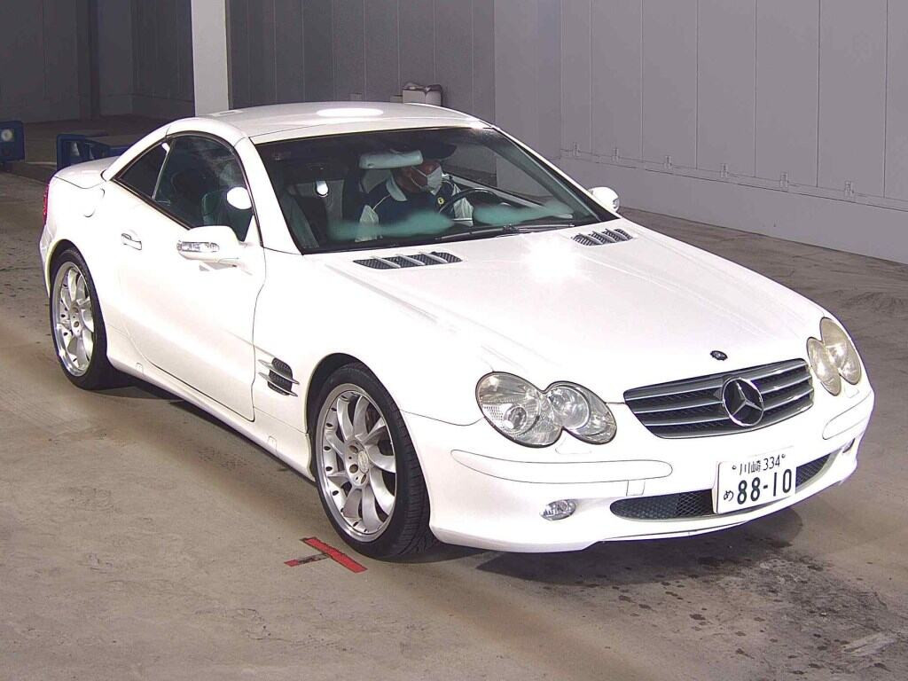 Mercedes-Benz SL 2002 z aukcji japońskiej