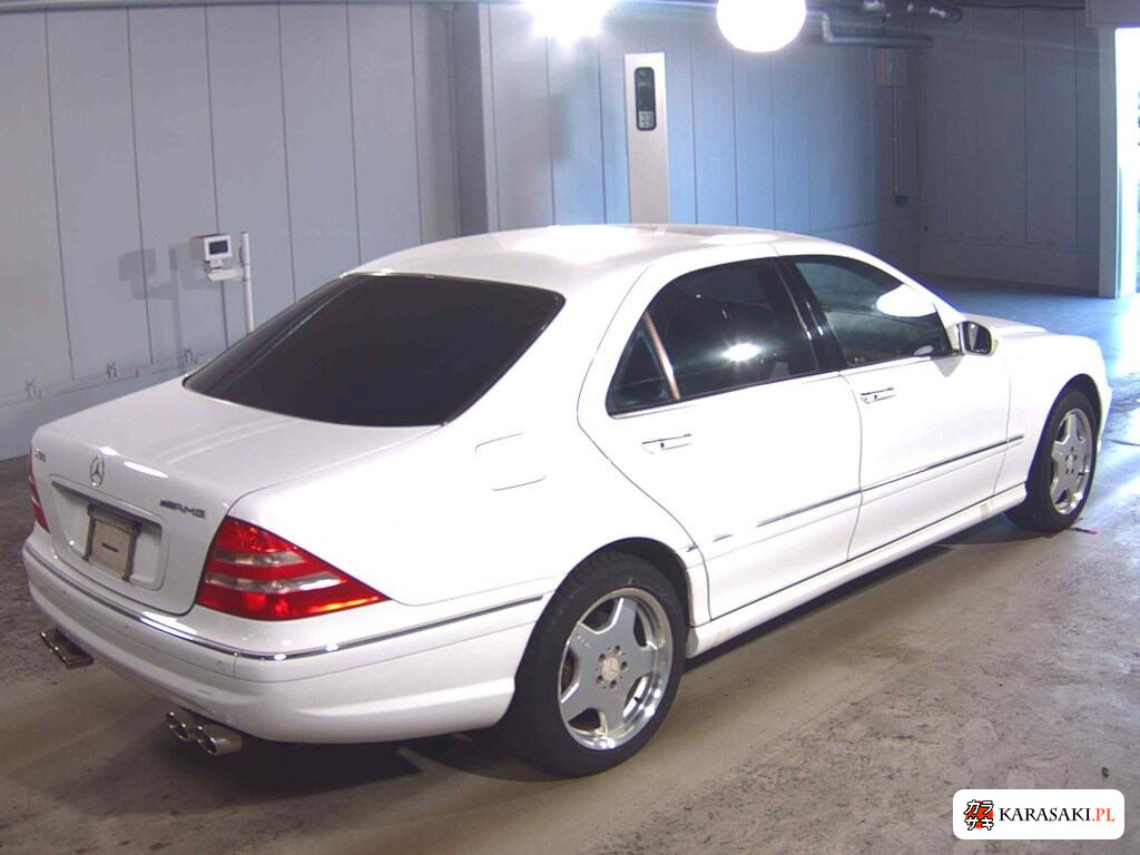 2001 AMG S-Class 4D 4