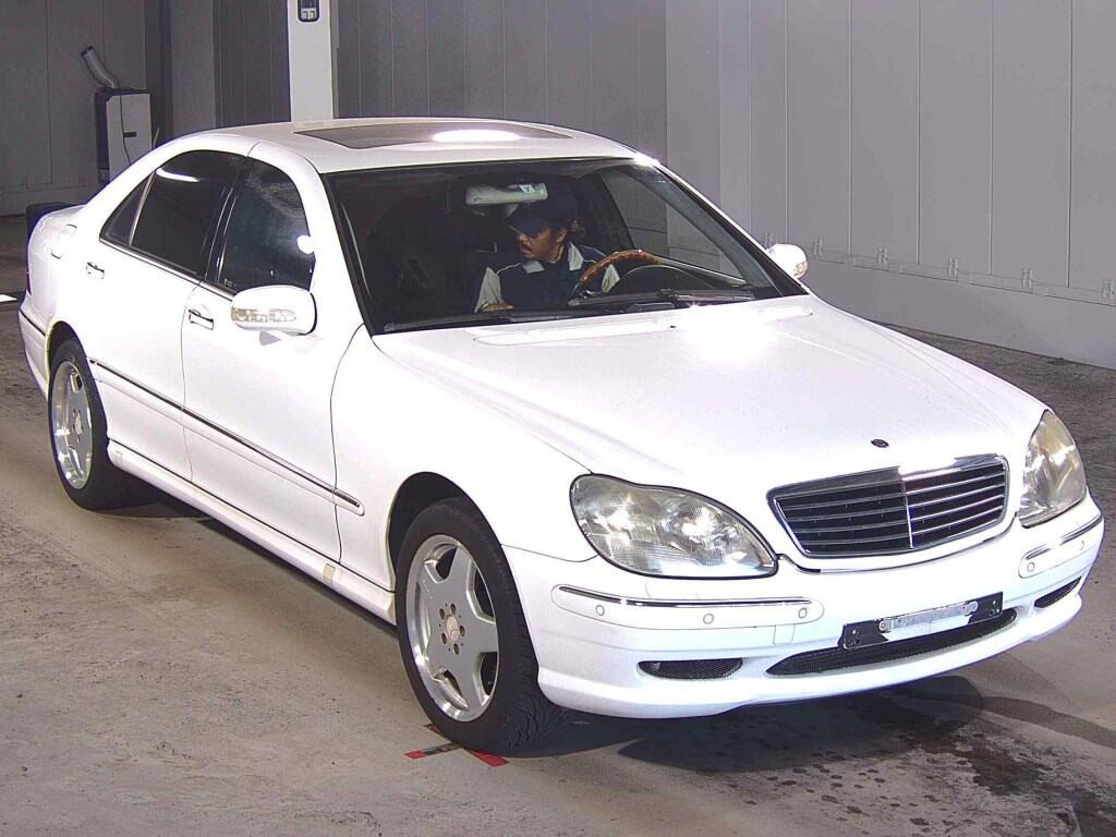 AMG S-Class 2001 z aukcji japońskiej