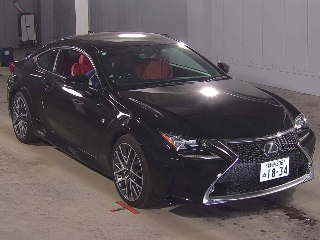 Lexus RC 2016 z aukcji japońskiej