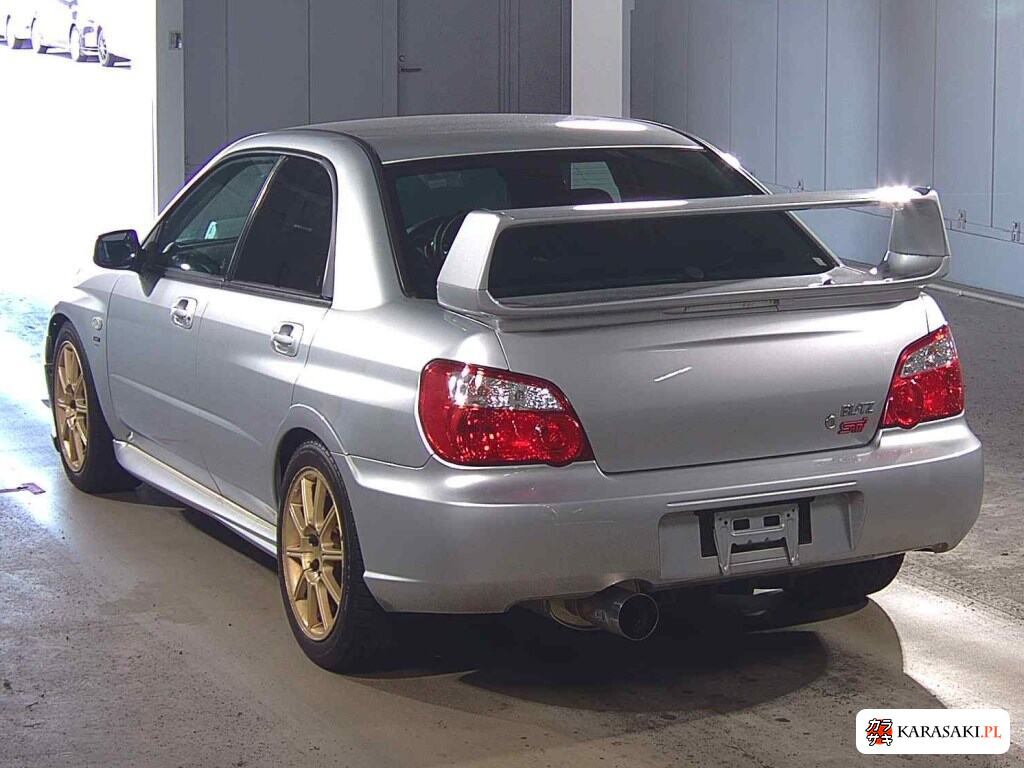 Subaru Impreza 2004 z aukcji japońskiej