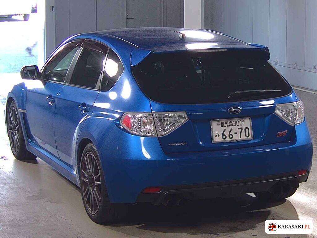 Subaru Impreza 2011 z aukcji japońskiej