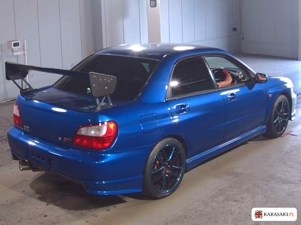 Subaru Impreza WRX 2000 z aukcji japońskiej