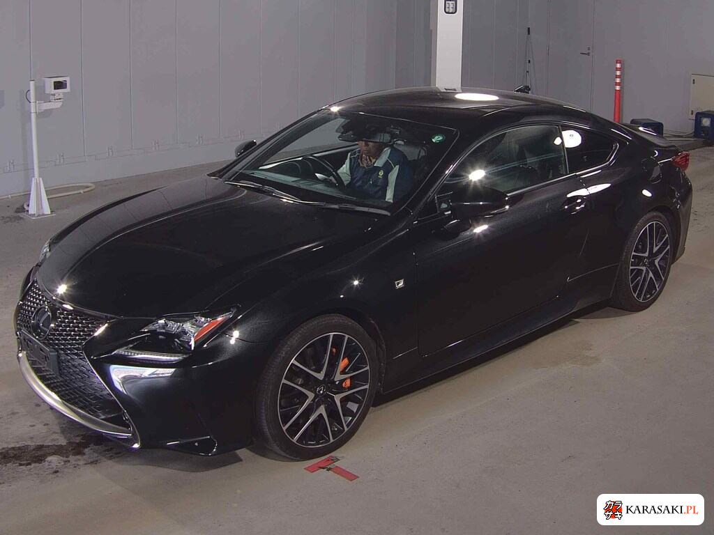 Lexus RC 2018 z aukcji japońskiej
