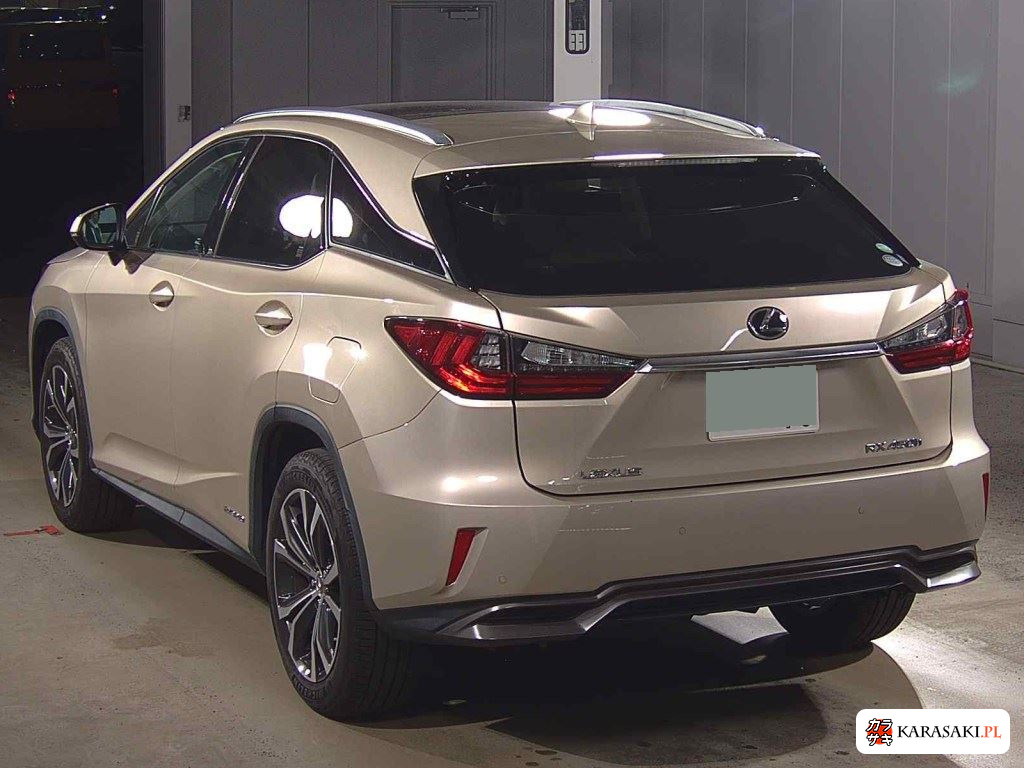 Lexus RX 2017 z aukcji japońskiej