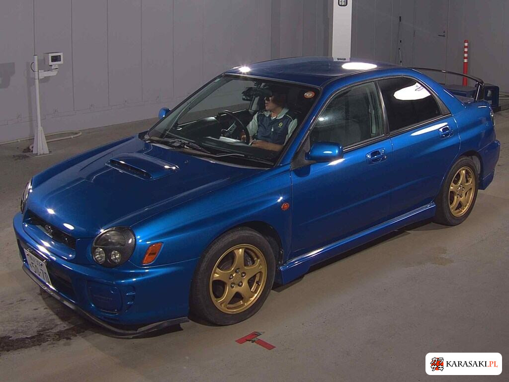 Subaru Impreza WRX 2002 z aukcji japońskiej