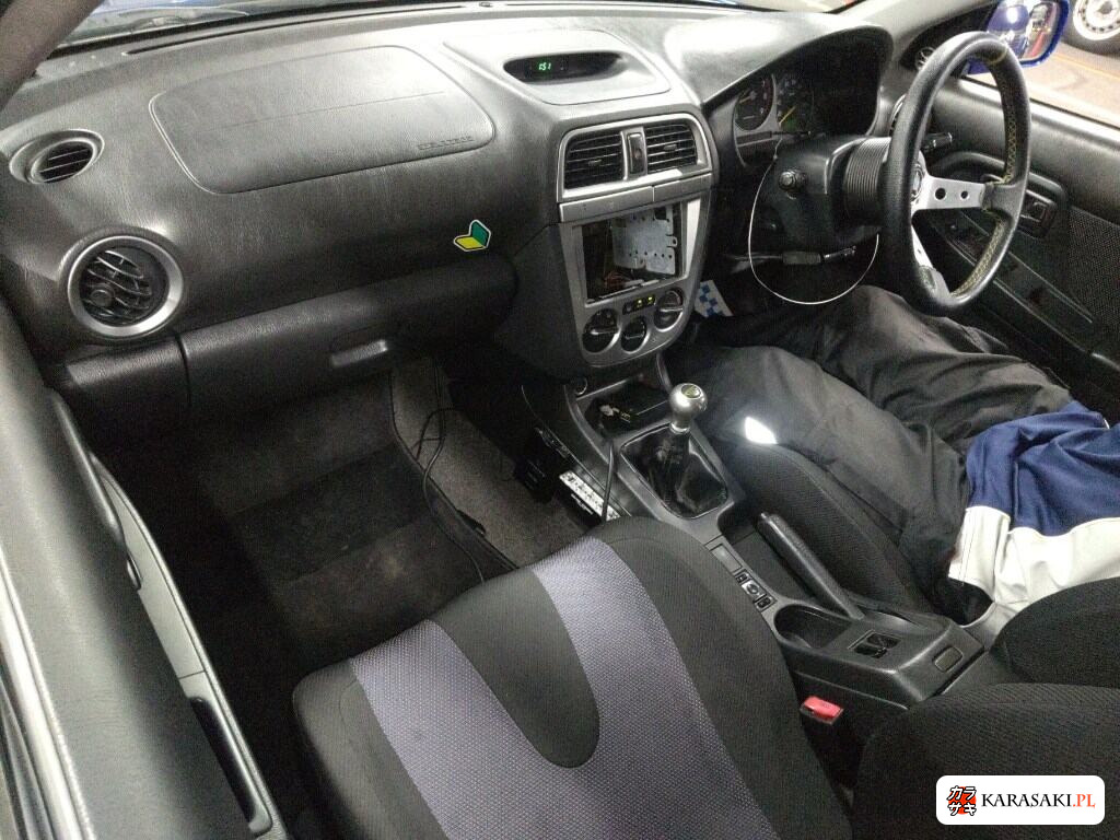 Subaru Impreza WRX 2002 z aukcji japońskiej
