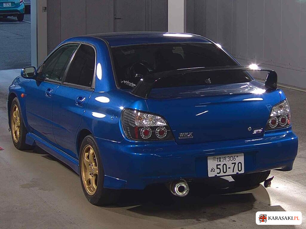Subaru Impreza WRX 2002 z aukcji japońskiej