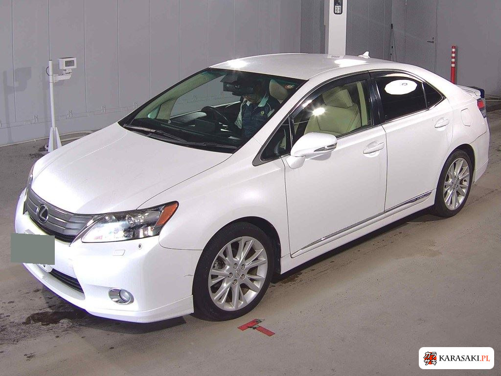 Lexus HS 2012 z aukcji japońskiej
