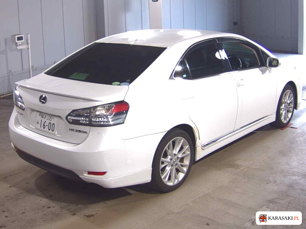 Lexus HS 2012 z aukcji japońskiej