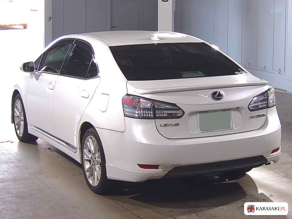 Lexus HS 2012 z aukcji japońskiej