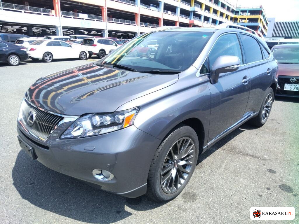 Lexus RX 2011 z aukcji japońskiej