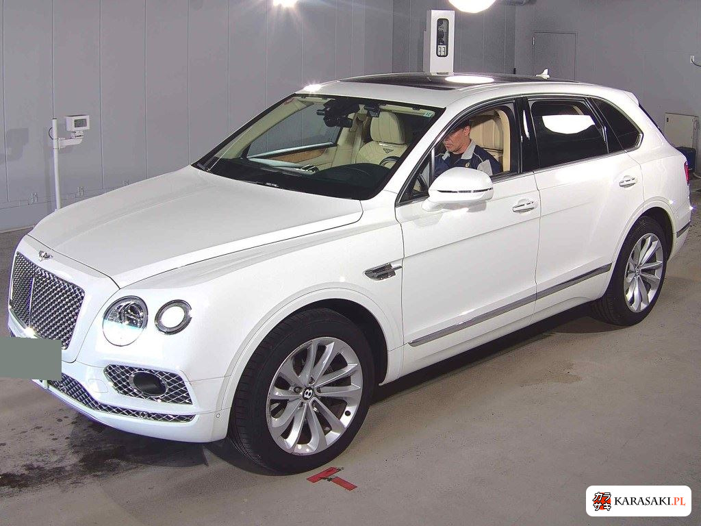 Bentley Bentayga 2016 z aukcji japońskiej