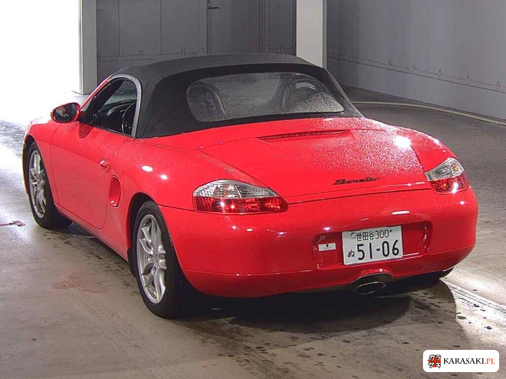 Porsche Boxster 2000 z aukcji japońskiej