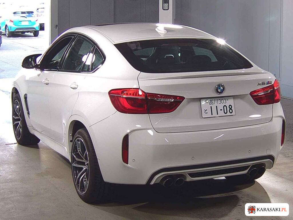 BMW X6 M 2018 z aukcji japońskiej