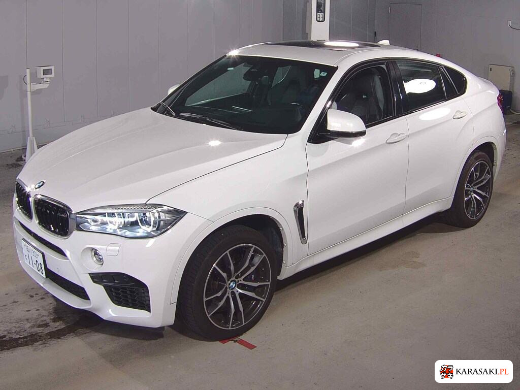 BMW X6 M 2018 z aukcji japońskiej