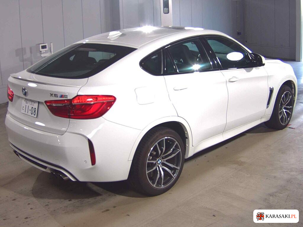 BMW X6 M 2018 z aukcji japońskiej