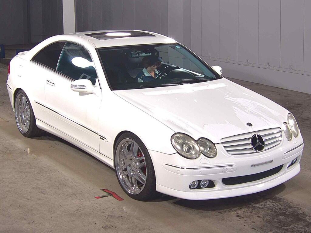 Mercedes-Benz CLK 2005 z aukcji japońskiej