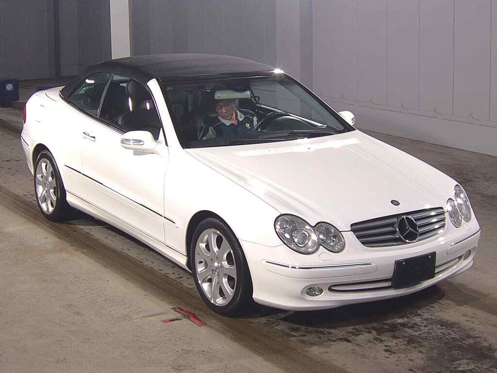 Mercedes-Benz CLK 2003 z aukcji japońskiej