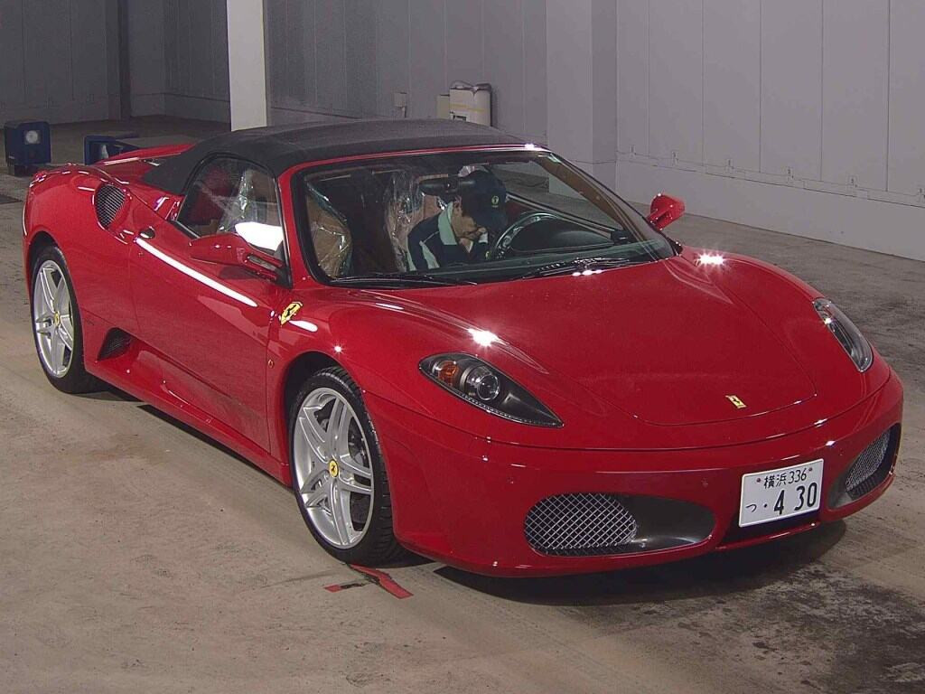 Ferrari F430 Spider 2008 z aukcji japońskiej