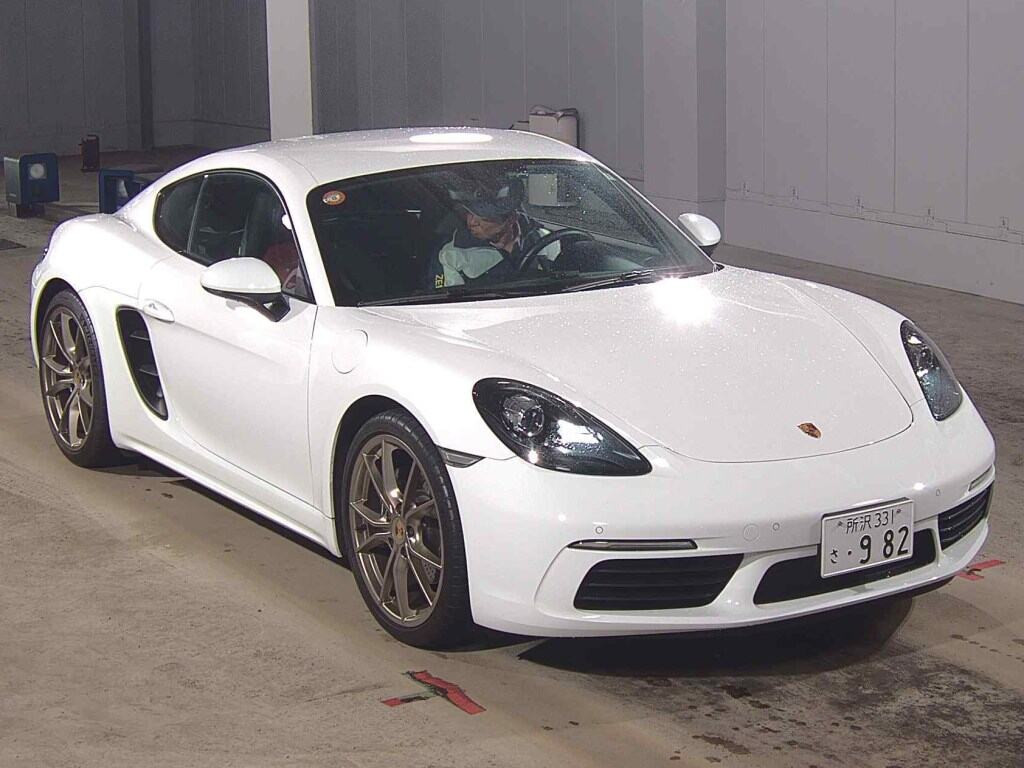 Porsche 718 Cayman 2020 z aukcji japońskiej