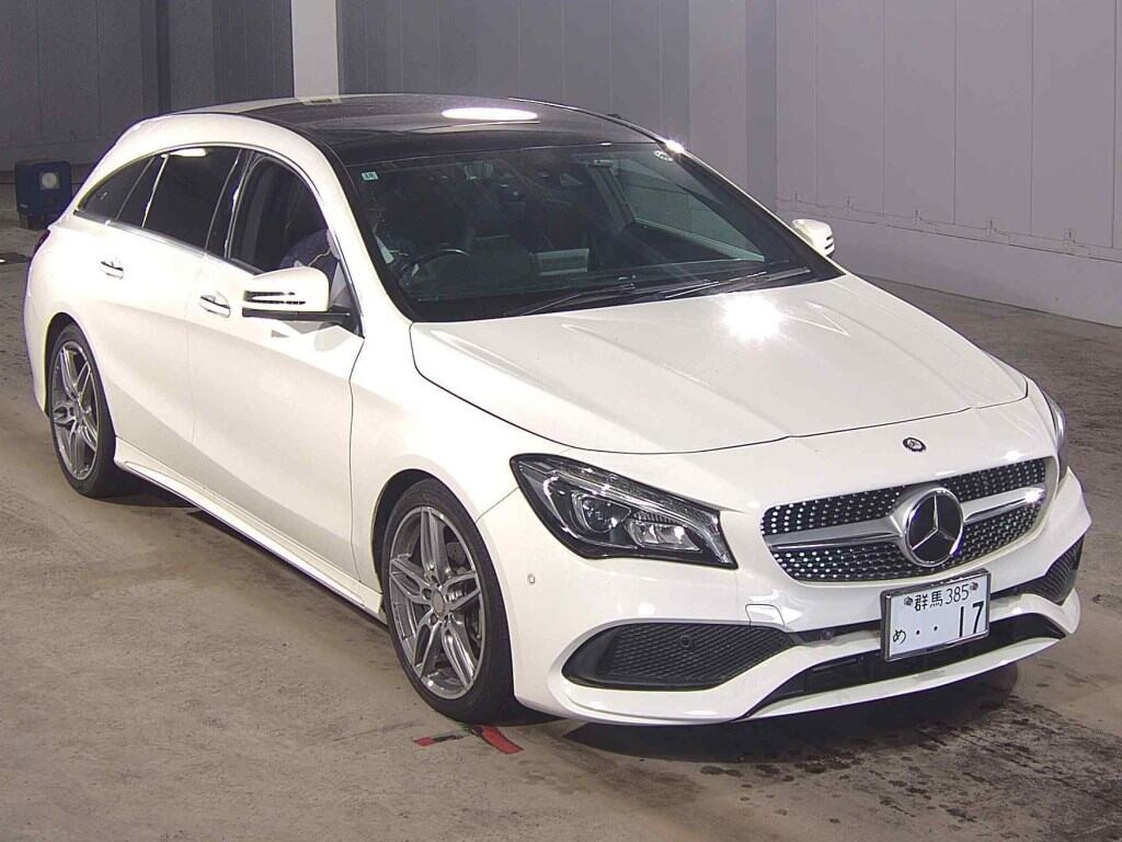 Mercedes-Benz Cla-Class Shooting Brake 2017 z aukcji japońskiej